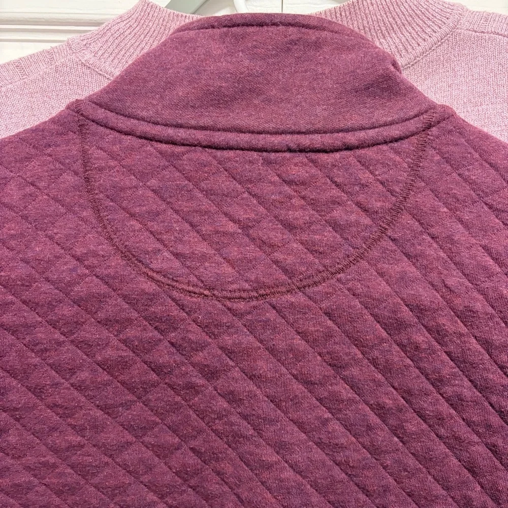 L.L. Bean Maroon Quilted Jacket